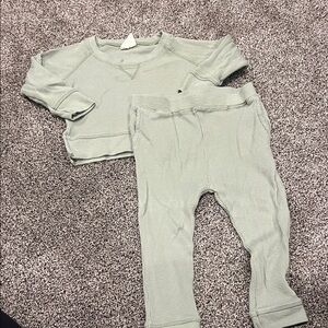 Sage Green Baby Outfit Set
